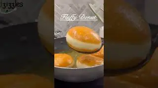 Soft fluffy donut