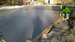 E41 Awesome Remodel (Old Farm House) Finishing Concrete Foundation #concrete #garage #construction