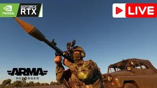 🔴 LIVE Arma Reforger gameplay - RTX Ultra Graphics - VGameinfo