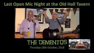 The Dementos at the Last Open Mic Night at The Old Hall Tavern