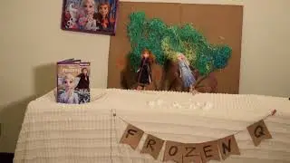 Elsa & Ana Frozen, Puppet Show - Quarantine Edition