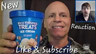 [Reaction] New Kellogg's Rice Krispies Treats Ice Cream Review