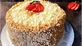 اعملى الكيكه الاسفنجيه و التورته ب ٤ بيضات بس !  Sponge cake |by Sara Hijab