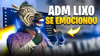ADM LIXO CARENTE SE EMOCIONOU AO ME ENCONTRAR COM MOD MENU GTA RP KKKK