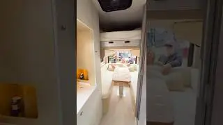 Elevator Bed In A Camper Van - New 2024 Noovo Plus Layout #campervan #vanconversion #vanlife