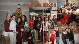 SCHOOL'S OUT! winter break, baking, friends, white elephant, and more! *vlogmas!