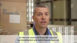 Fahrerlose Stapler bei Verpackungshersteller Massilly
