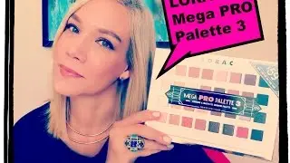 NEW LORAC MEGA PRO 3 PALETTE! - REVIEW & SWATCHES