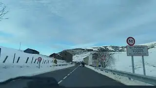 2da parte y llegada al puerto de Leitariegos ,Castilla y León/Principado de Asturias 1.525 m.s.n.m