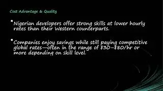 Tech pays&mdash;developers in Nigeria can earn globally