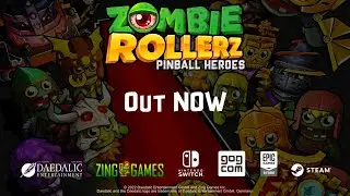 Zombie Rollerz: Pinball Heroes - OUT NOW on PC and Switch!