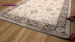 Isfahan Rug Silver Brown