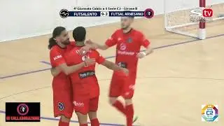 Campionato di Calcio a 5 Girone B - Puglia: i Gol di FUTSALENTO 🆚 FUTSAL ARNESANO 9-2
