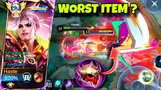Is Cursed Helmet Still a Good Item for Fredrinn? 🤔| Fredrinn Best Build and Emblem | Mobile Legends