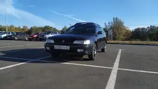 Детальный обзор Toyota Corolla  AE 101 4age black top 1998 года
