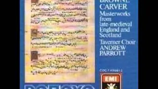 Robert Carver : O bone Jesu