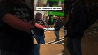 POV: First Time in New York