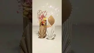 Make beautiful Flower Vase Diy #easycraft #fungala #fiveminutescrafts