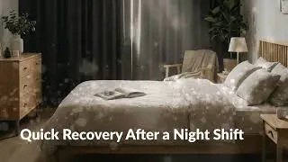 Quick Recovery After a Night Shift | Daytime Sleep with Gentle Drone Sounds | Circadian Rhythm Reset