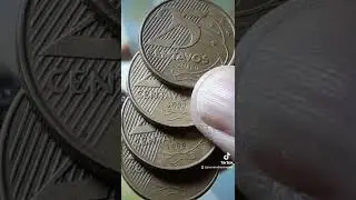 AS MOEDAS RAR&Iacute;SSIMAS DE 25 CENTAVOS  ...