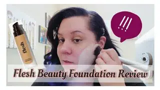 FLESH BEAUTY FOUNDATION WEAR TEST AND REVIEW