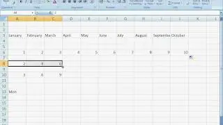 auto fill function in Excel 2007