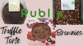 Publix GreenWise Flourless Chocolate Truffle Torte, Brownie Pie & Walnut Brownies Review