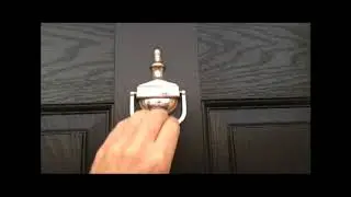 Canvas door knock trailer