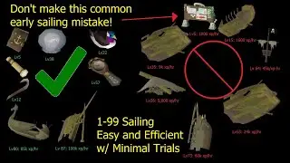 OSRS 1-99 Sailing Guide in Under 10 Minutes