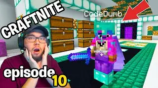 Craftnite: SNEAKING INTO TIKO'S BASE WITH RANDUMB! - Episode #10