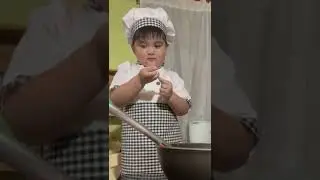Cooking time with Riley #spaghetti #chefwannabe #chefriley #cooking #cookingspaghetti