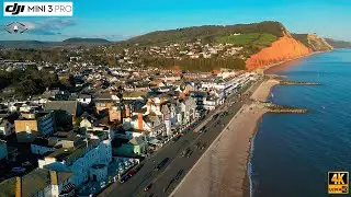 Sidmouth a Drive By / Fly by... Drone Film in 4K