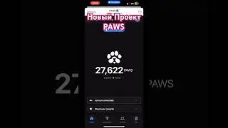 PAWS | Новый Проект от Notcoin !? | Telegram Bot Paws | Телеграмм Бот Paws | DOGs | CATs |