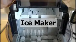 FREE VILLAGE Countertop Ice Maker - Make Ice Cubes in 6 Minutes