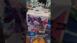Opening Gundam Starter Decks until I hit a God Deck #gundam