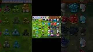 All mushrooms gibrid #fusionmod #pvz #pvzmod #gibrid #plantsvszombiesmod #plantsvszombies