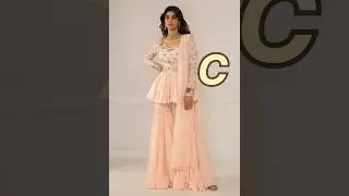 most trend Sarara Set 👗💓 choose your name Frist letter #youtubeshort #ytshorts #shortfeed