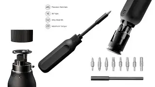 XIAOMI MIJIA 16 In 1 Ratchet Screwdriver Magazine Design WORKS GREAT!!!
