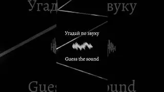 ❓Угадай по звуку - Челлендж #4 | Guess the Sound - Challenge #4