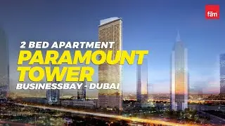 Stunning 2 Bed Apartment in Paramount Tower, Business Bay - Dubai