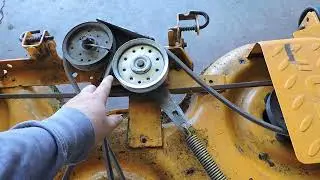 Cub Cadet LTX 1050 Mower Deck Prep and Belt Replacement