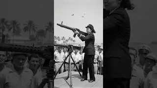 The Navy First Asian-American Woman Officer Was Told to Step Down. Then She Picked Up 50 Caliber gun