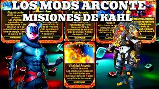   Misiones de Kahl para Conseguir los Mod Arconte! Gu&iacute;a completa