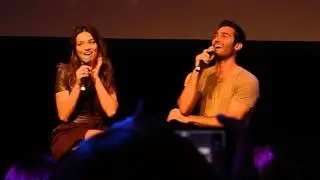 Tyler Hoechlin and Crystal Reed @ Werewolfcon 09/26/15, Bruxelles