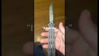Just a little bit of tap #balisong #kershaw #lucha