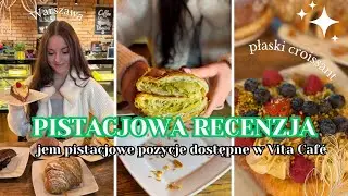 JEM WSZYSTKIE PISTACJOWE POZYCJE Z CUKIERNI 🥐 które były akurat dostępne!