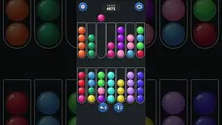 Ball Sort by Infinite Joy: Levels 4071, 4072, 4073