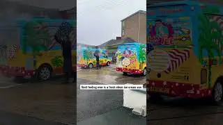 Ice cream van bath time