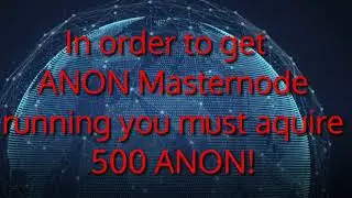 ANON MASTERNODE PREVIEW