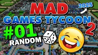 Das Game ist ein Fiebertraum #01 - Mad Games Tycoon 2